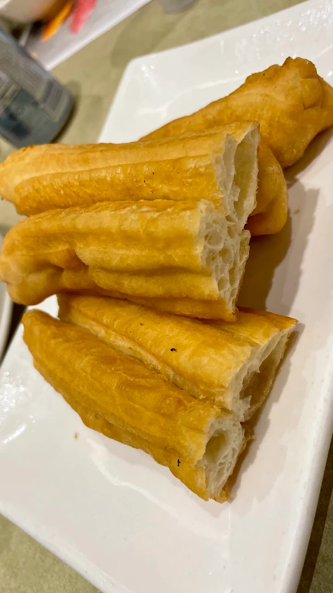 Deep-Fried Dough Fritter 油條, Congee Queen - North York(Lawrence/Don Mills)